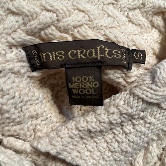 Inis Crafts wool sweater S (6031) - Picture 5 of 6